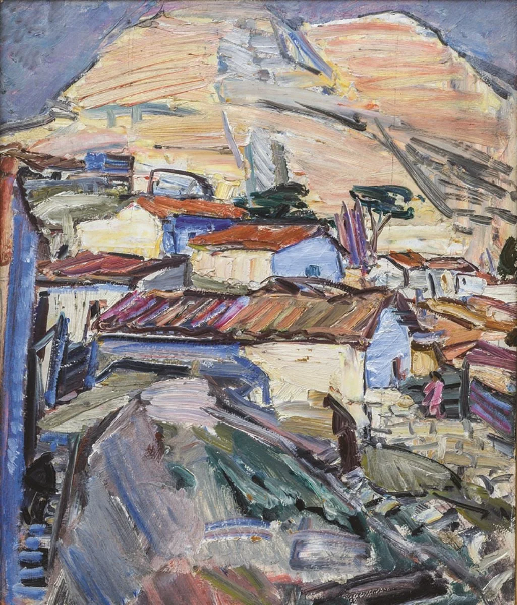 Peisaj (din Orientul apropiat), by Mendel Wechsler Arnold, unspecified