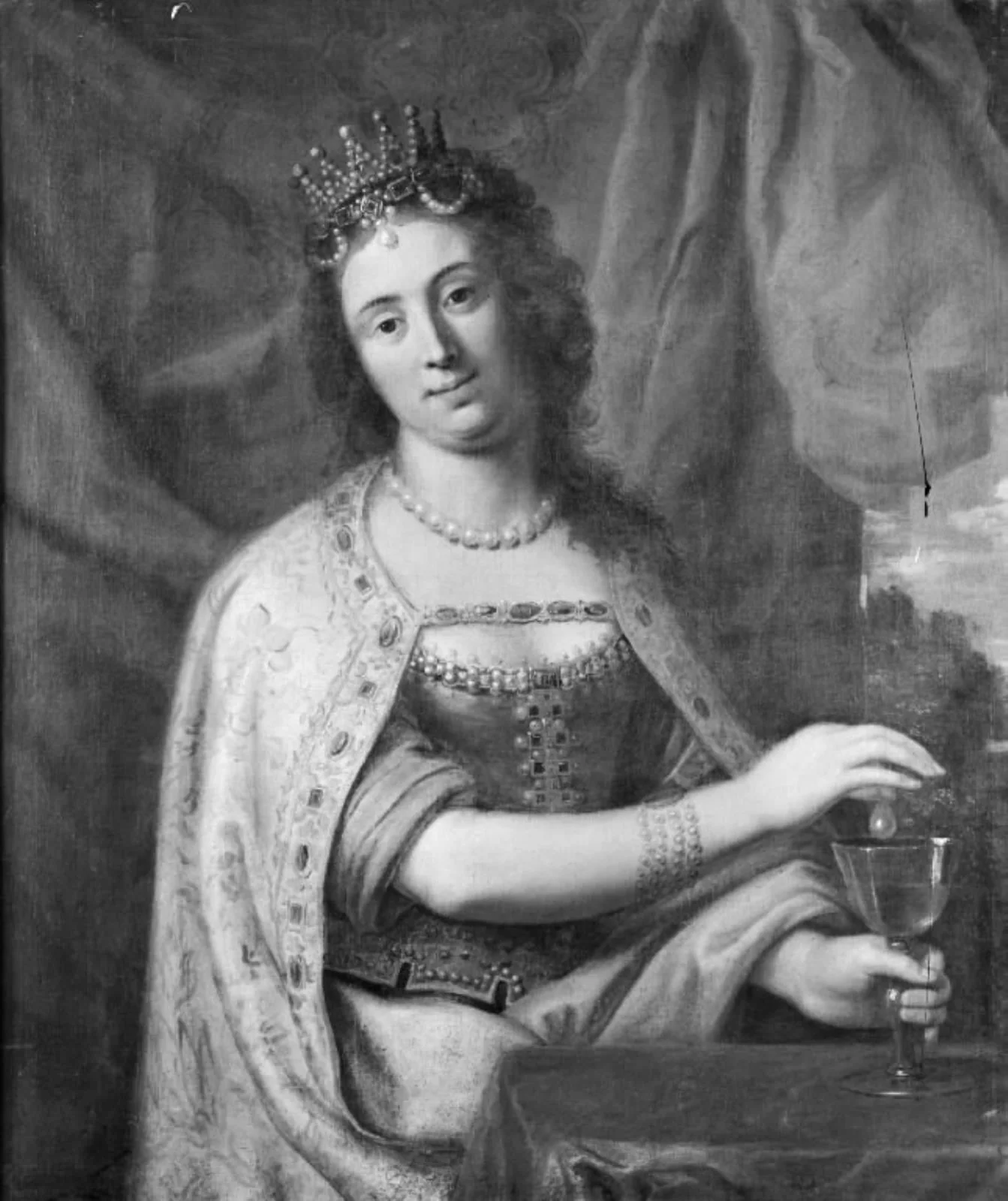 Cleopatra, by Unknown, 1634