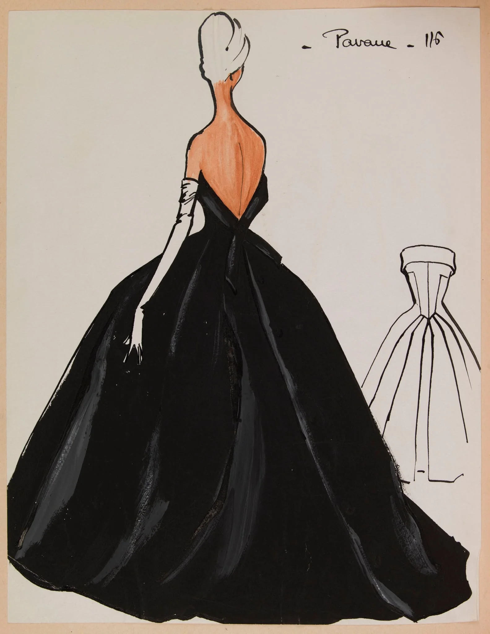 Pavane, by Marie-Louise Carven, 1958