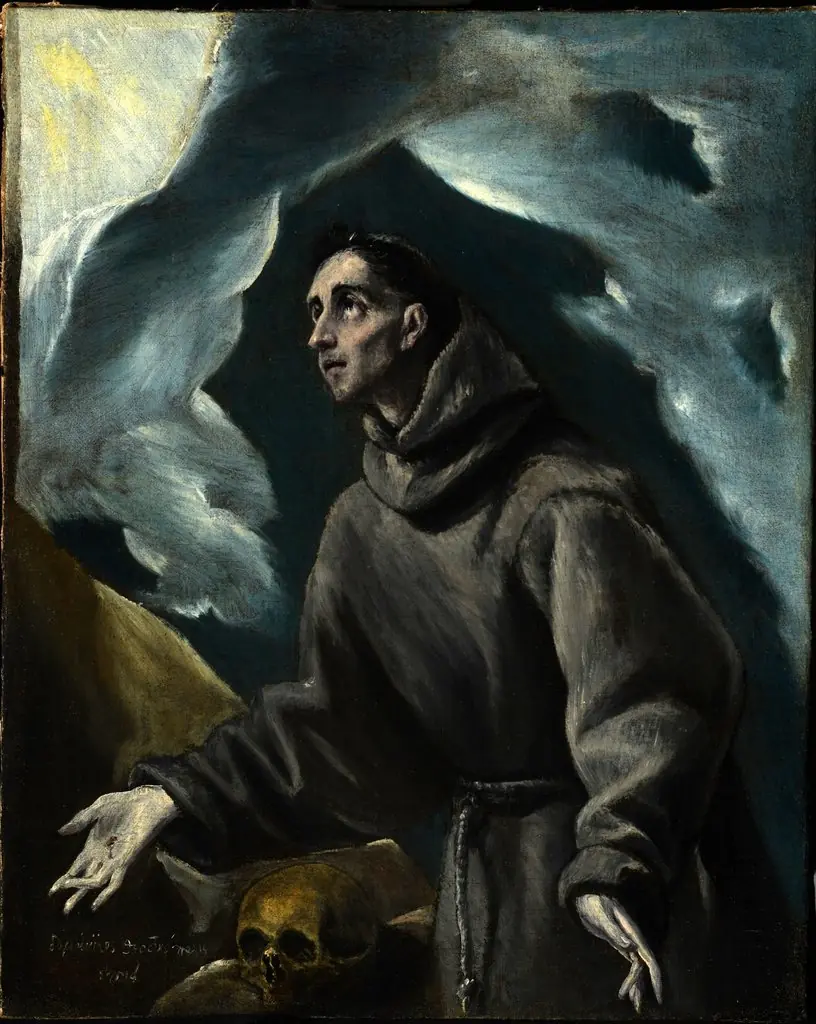 St. Francis receiving the Stigmata