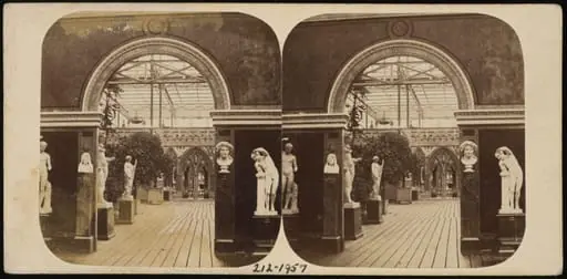 Crystal Palace: View from the Roman Court'
