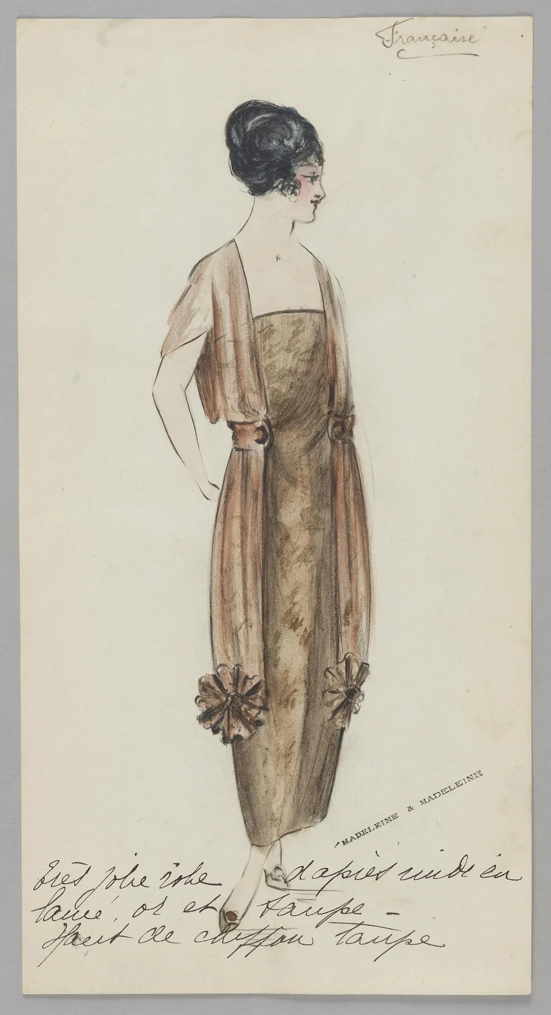 Française, by Madeleine & Madeleine, 1924
