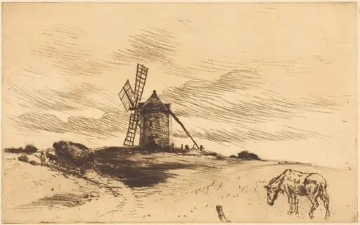 The Mill at Saint Jacut (Le moulin de Saint Jacut)