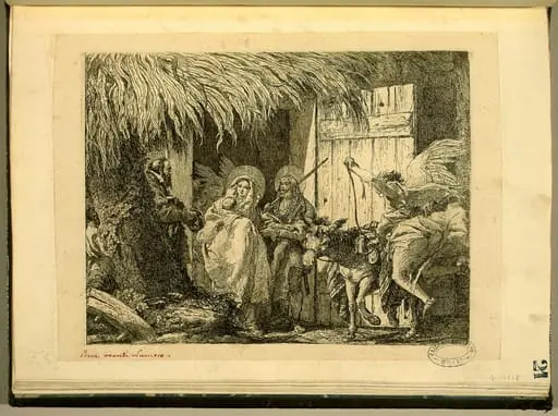 Joseph and Mary Prepare to Leave