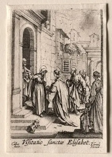 The Life of the Virgin:  The Visitation