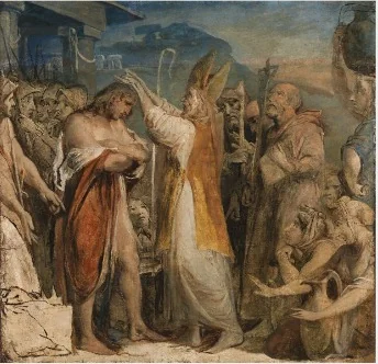 The Baptism of the King of Cashel by Saint Patrick