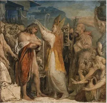 The Baptism of the King of Cashel by Saint Patrick