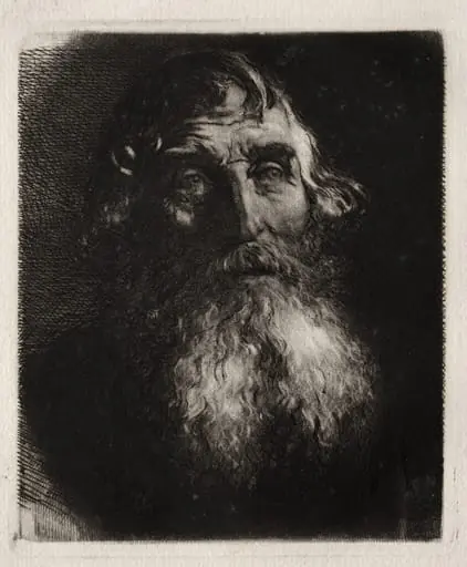 Study of an Old Man's Head