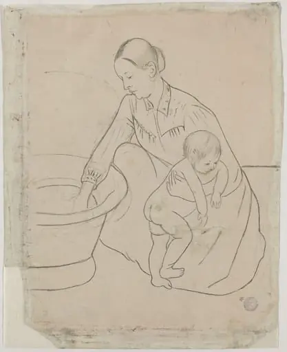 The Bath [verso]