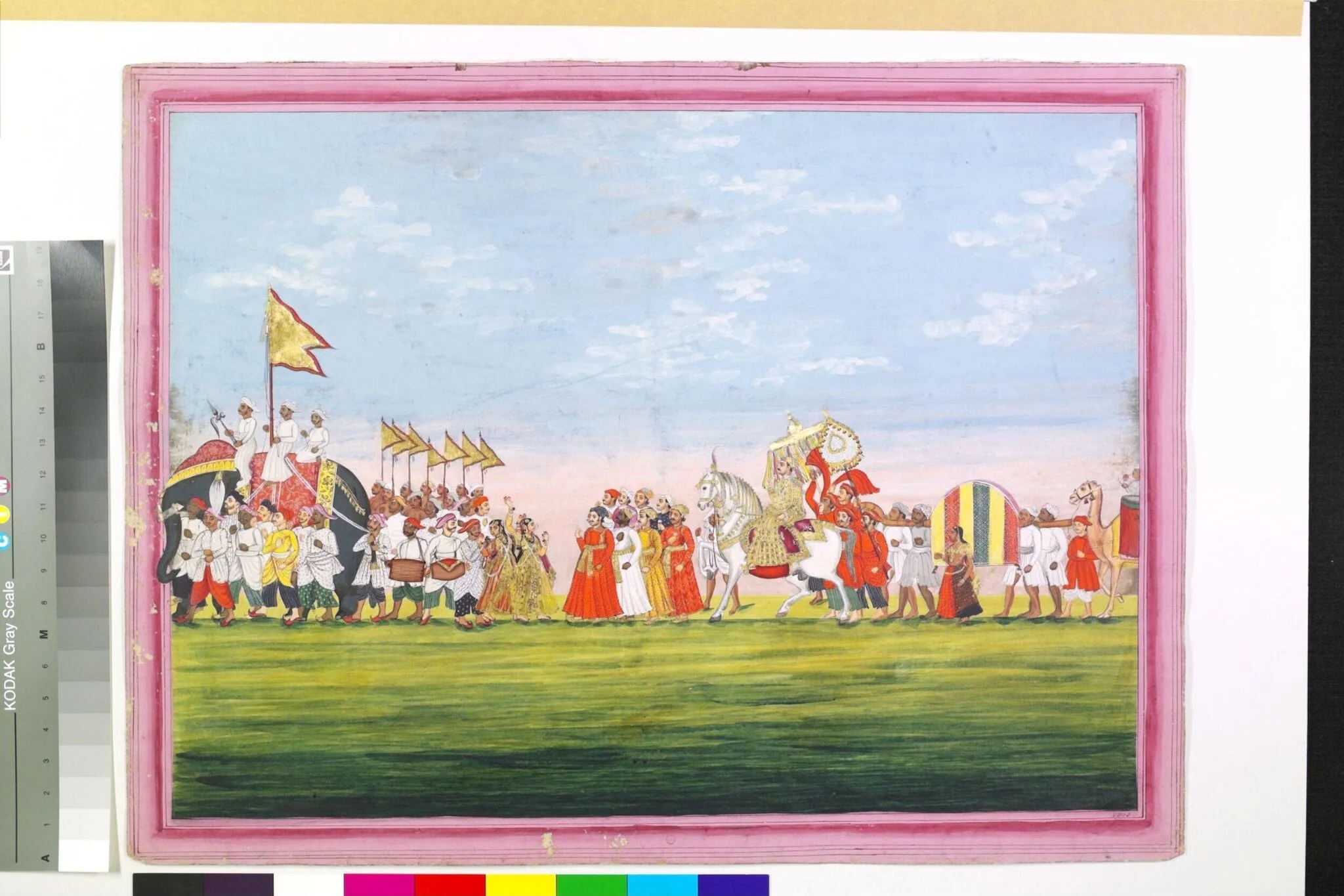 Marriage Procession, by Unknown, paint, 1800