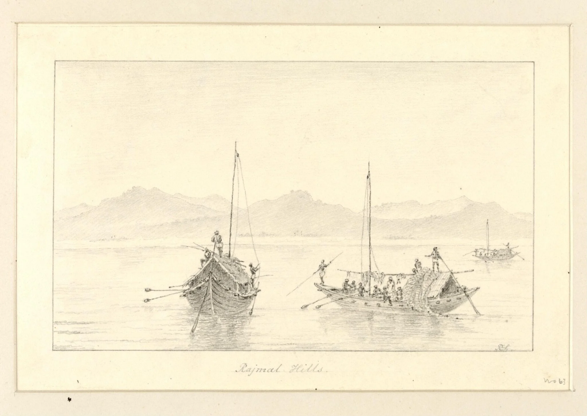 Rajmal Hills, by Robert Captain Smith, 1830