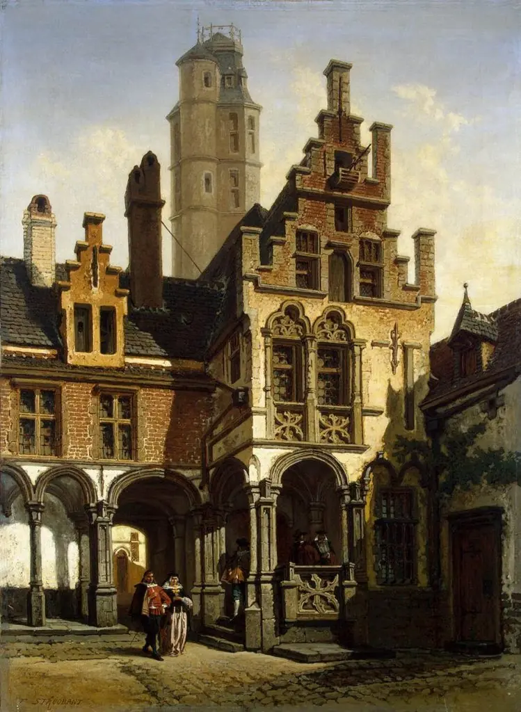 Old House of Marguerite of Austria in Malines