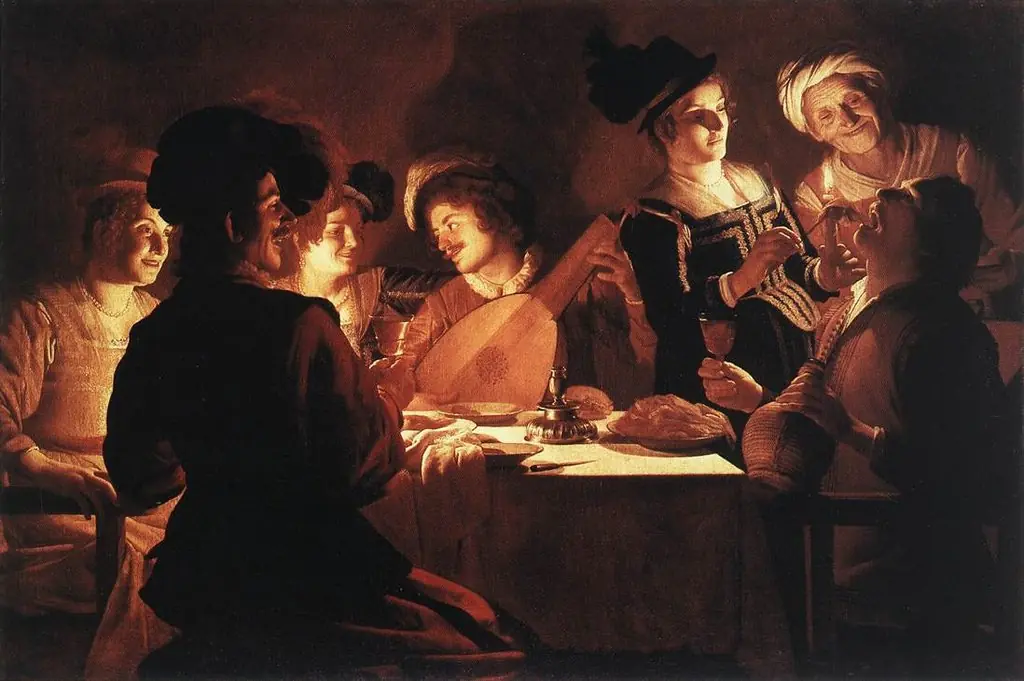 Supper with a Lute Player