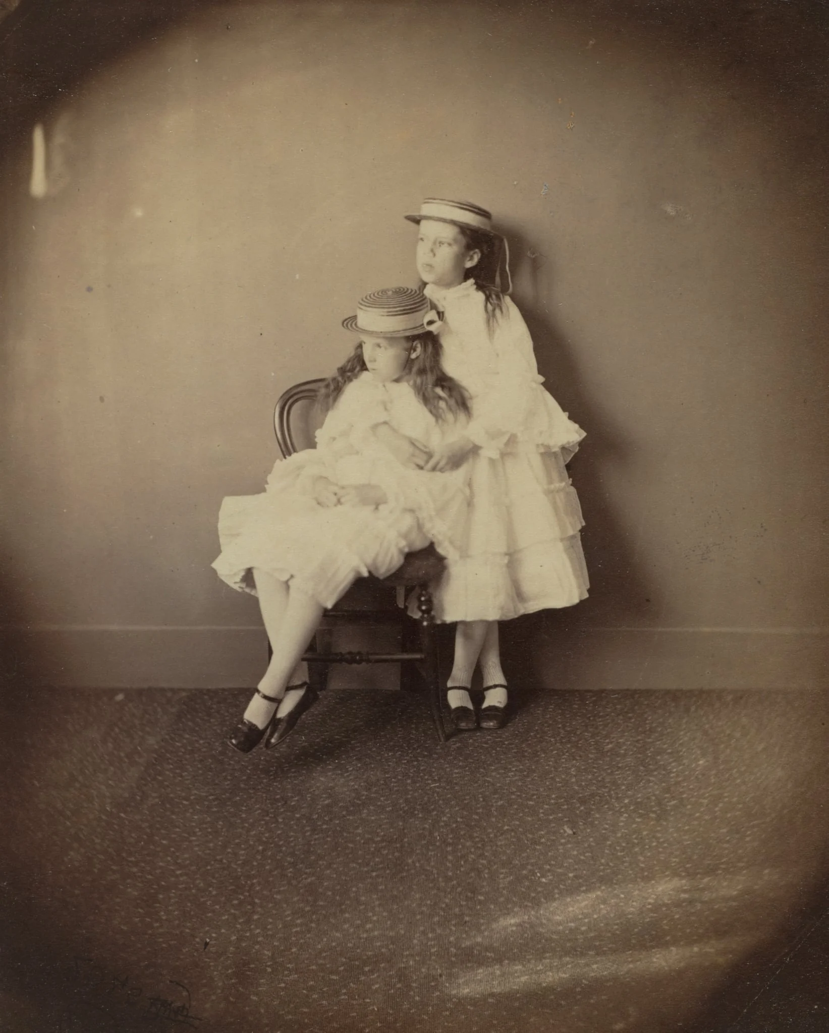 Julia and Ethel Arnold, by Lewis Carroll, 1872