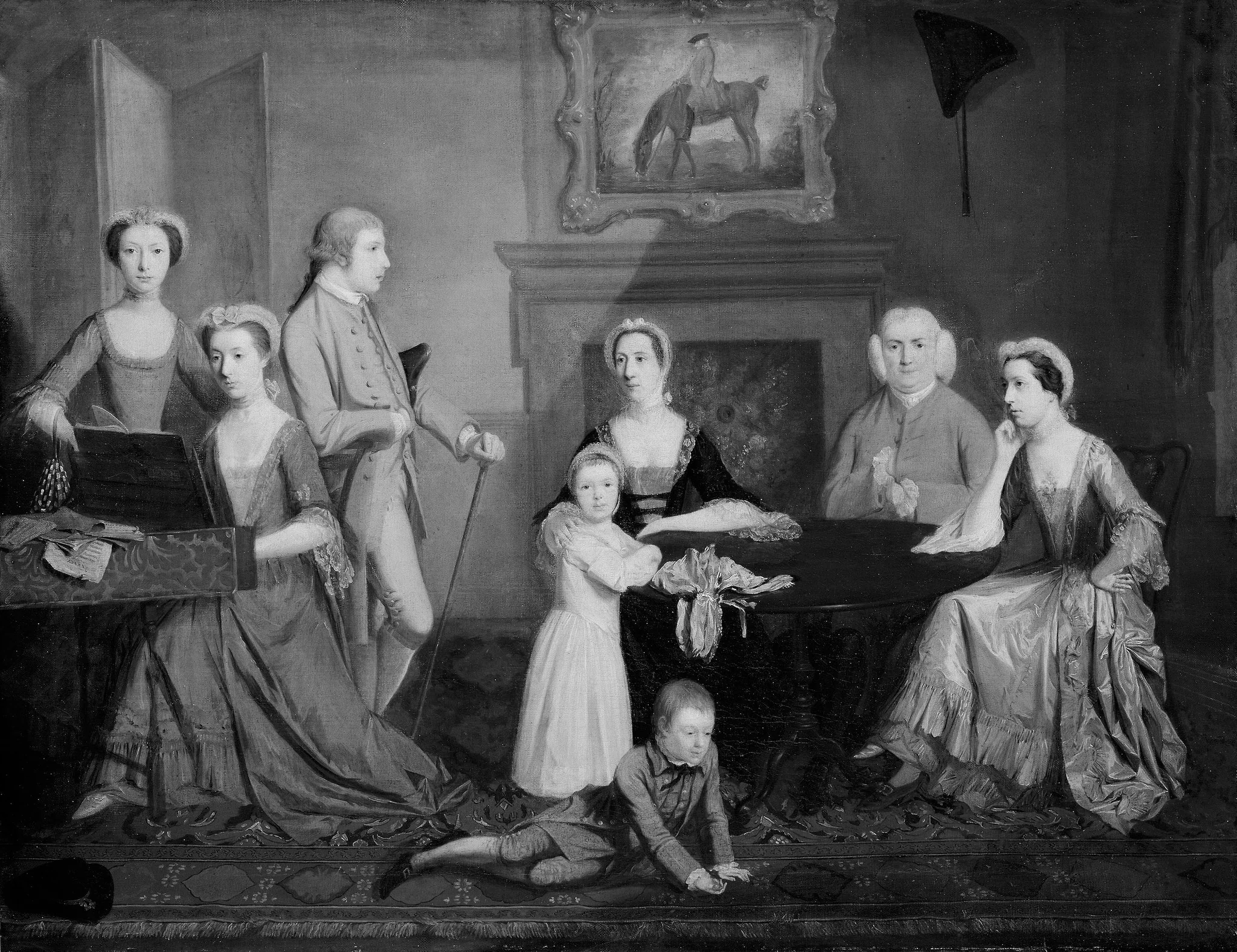 Family in a Room