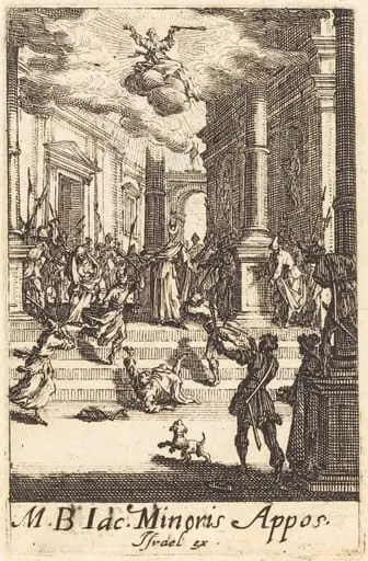The Martyrdom of Saint James Minor