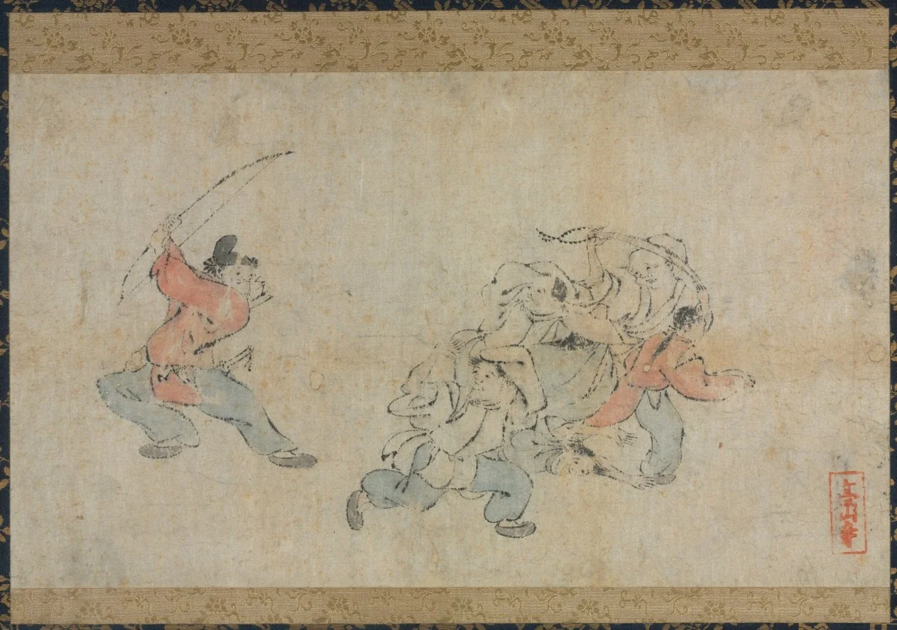 Toba-e (Comic Picture), by Unknown, unspecified, 1657