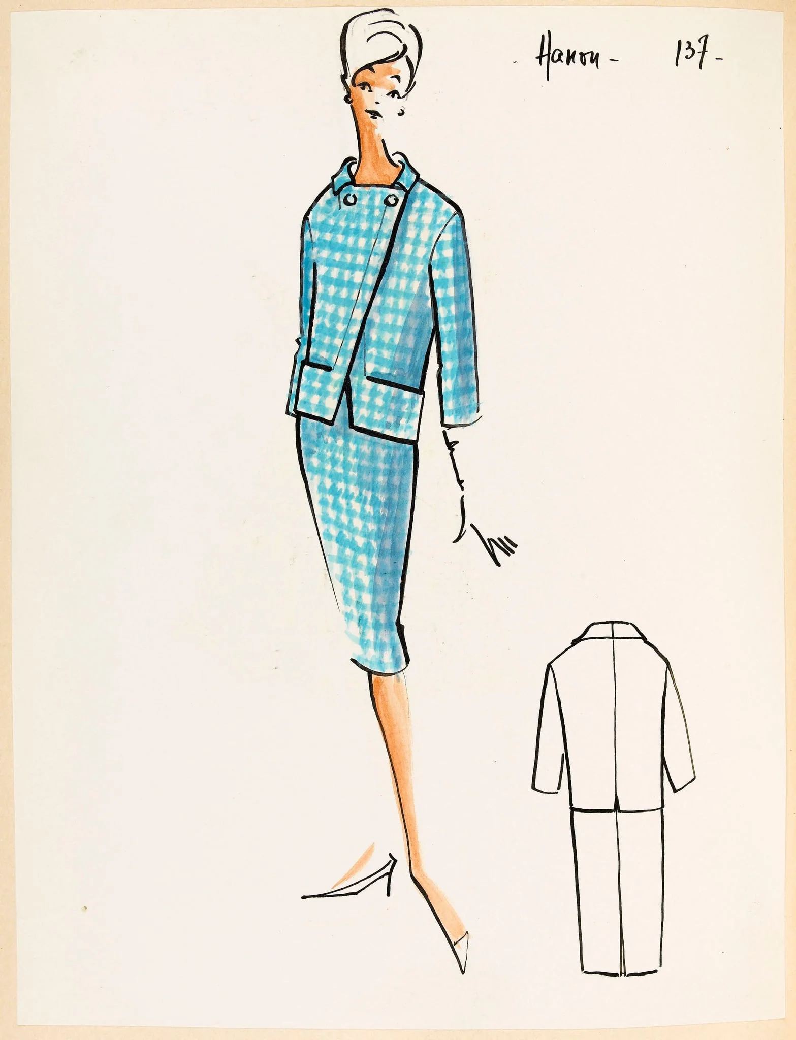 Hanon, by Carven, 1959