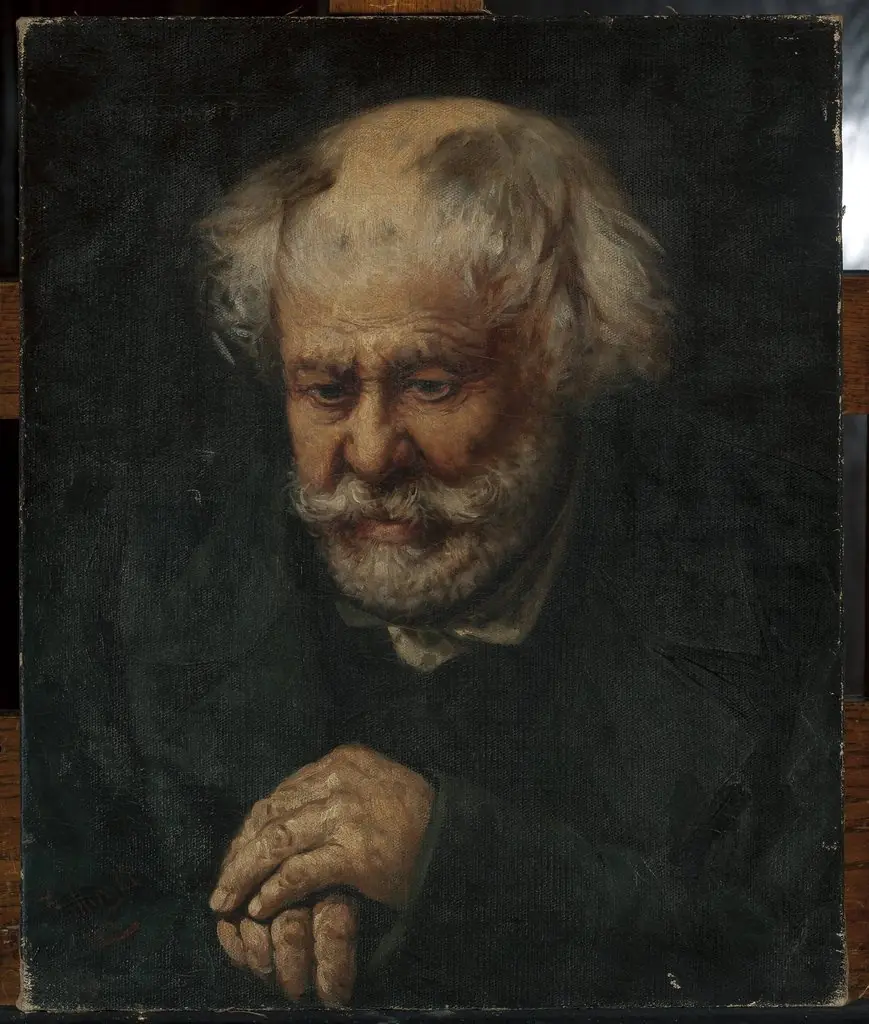 Portrait of an old man