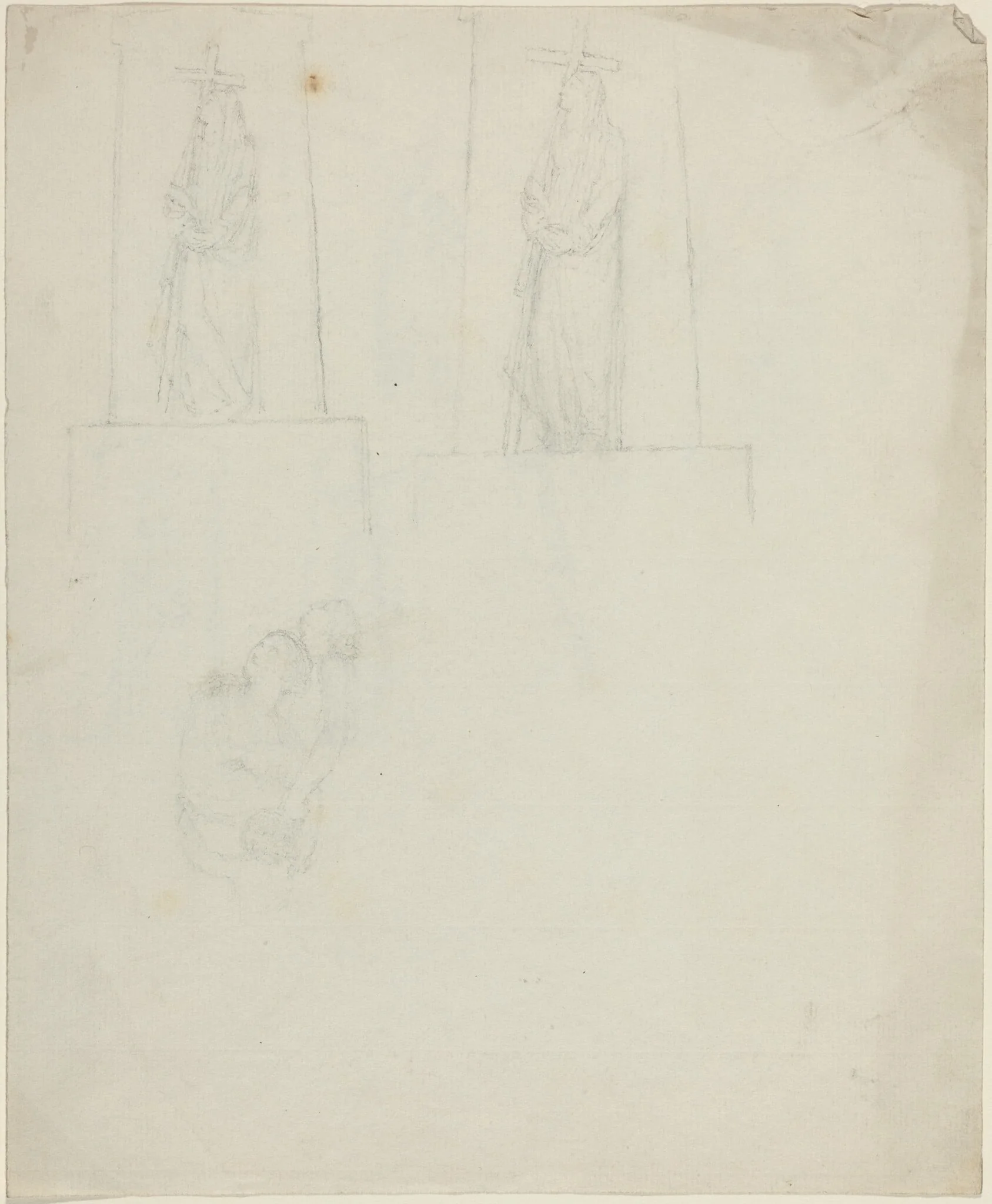 Designs for a Monument [recto and verso]