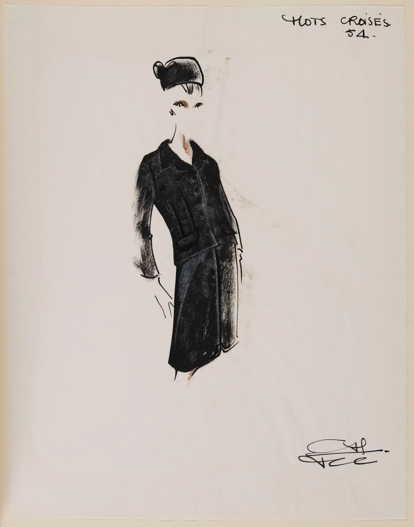 Mots croisés, by Marie-Louise Carven, 1963