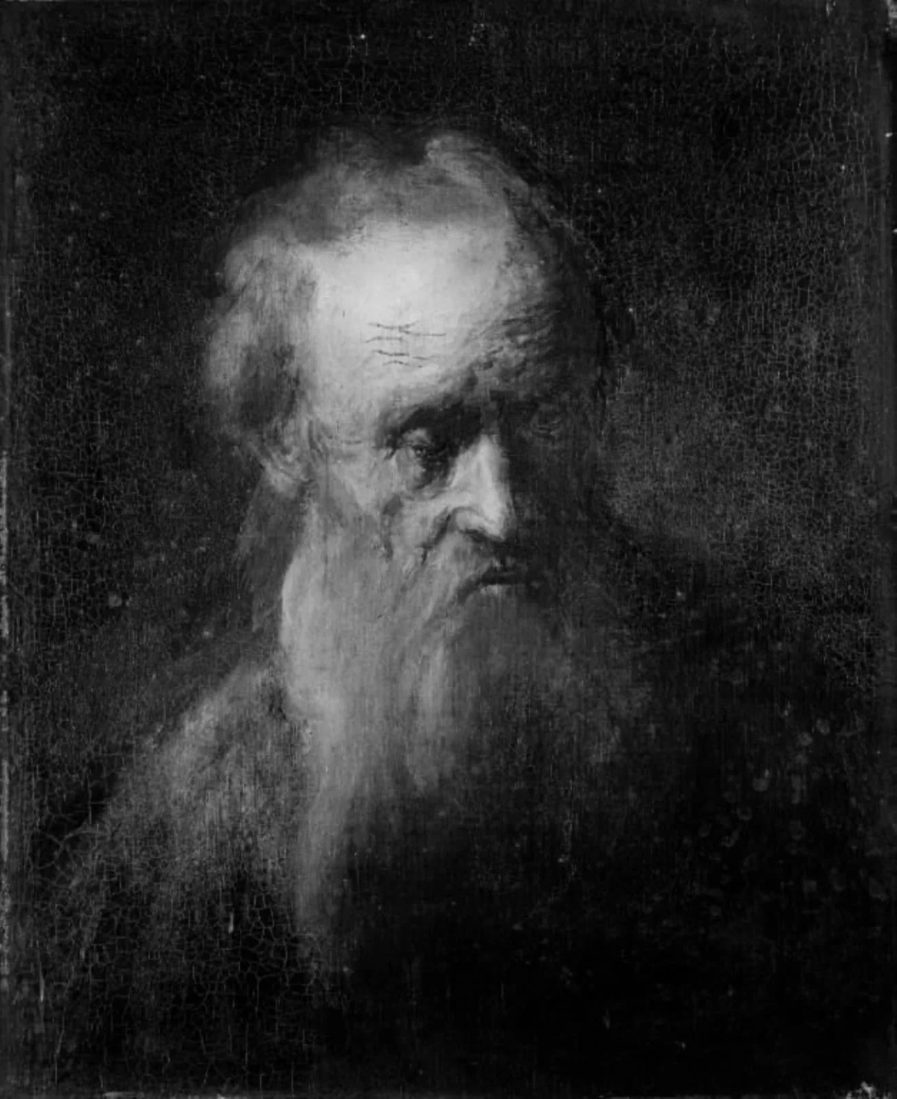 Head of a Man, by Unknown, 1750