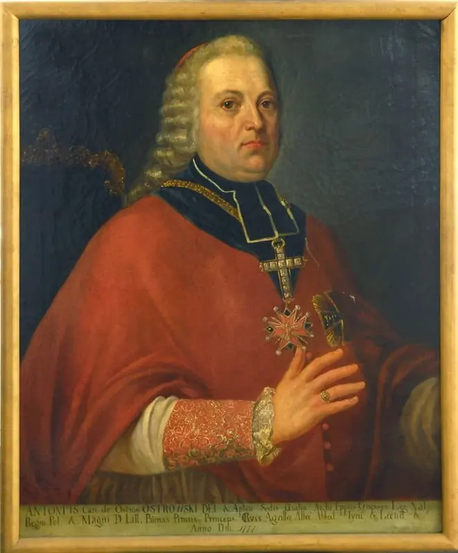 Portrait of Antoni Ostrowski, archbishop of Gniezno