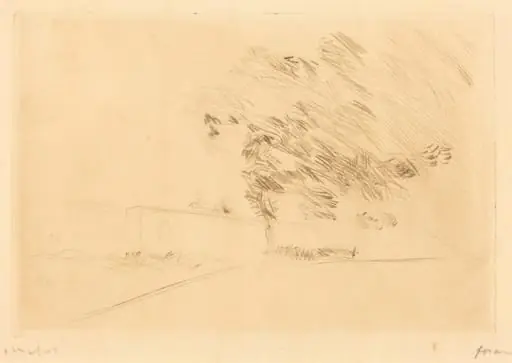 Dans le parc de Versailles (1ère planche) (In the Park at Versailles) (first plate)