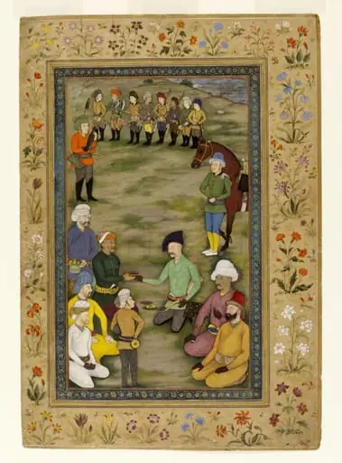 Shah Abbas and Khan Alam