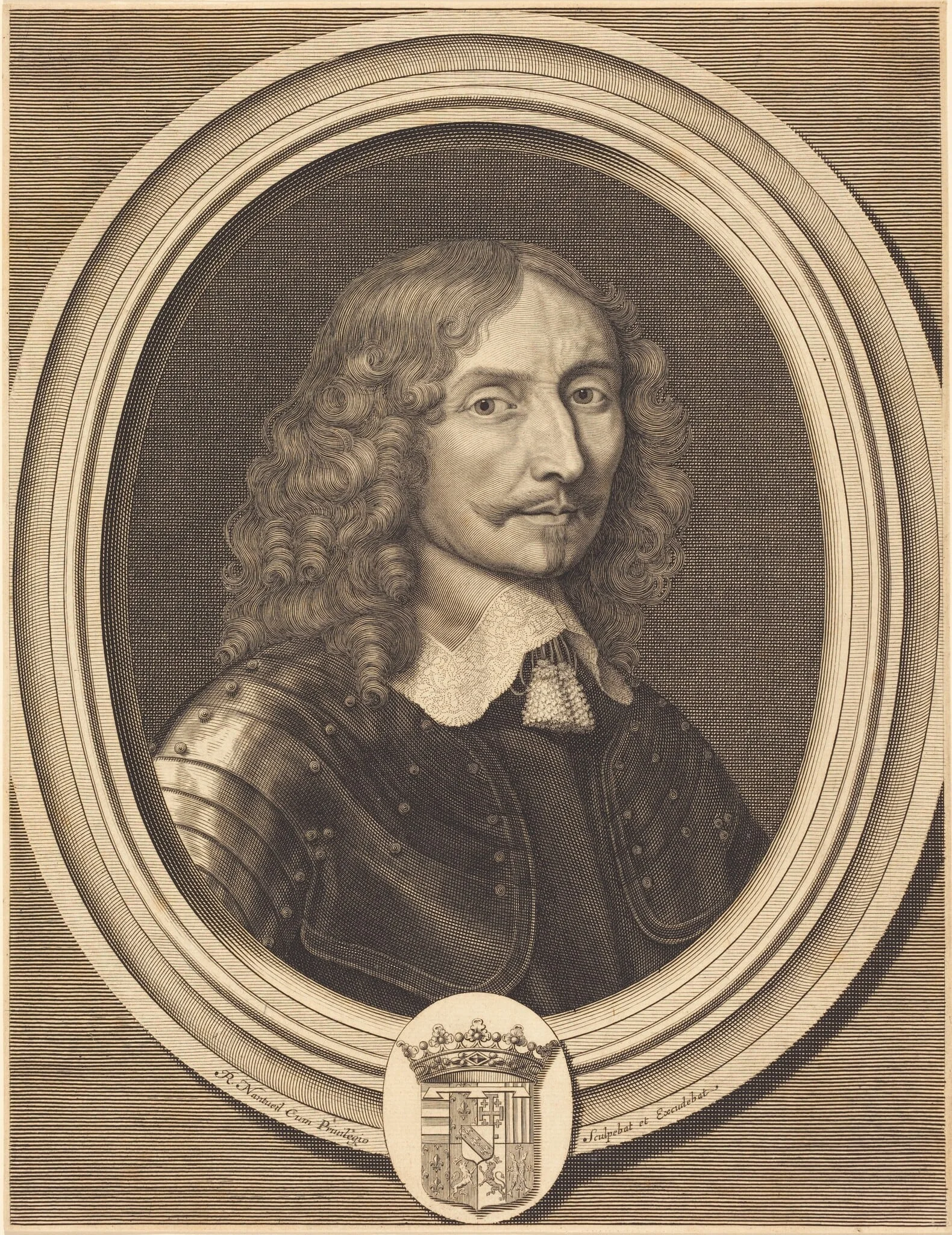 Henri, Marquis de Mouy, by Robert Nanteuil, ink, 1651