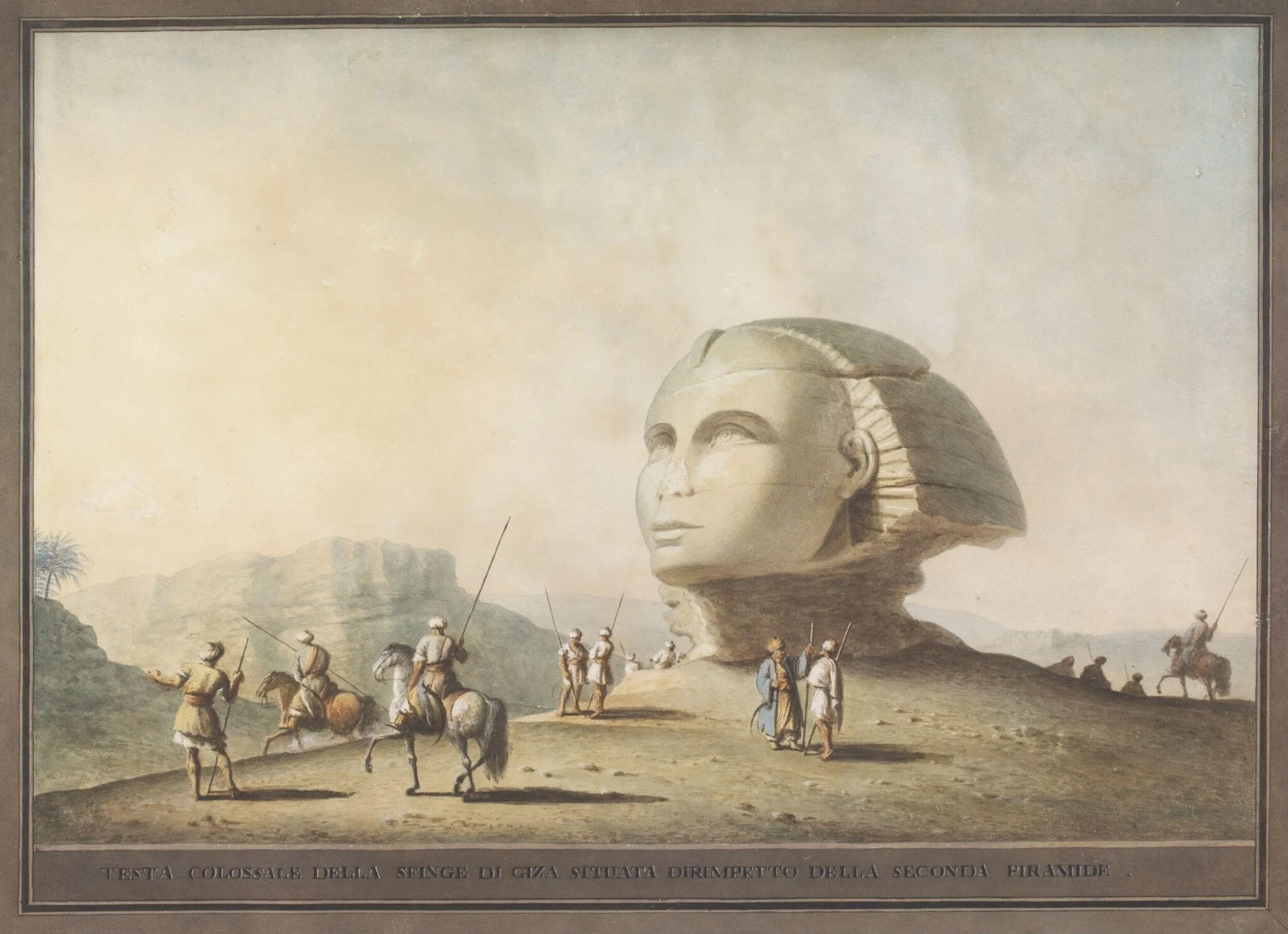 Colossal Head of the Sphinx of Giza