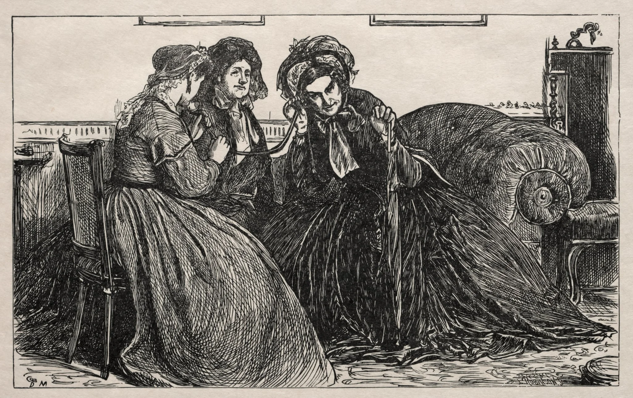 Life in London, by George Louis Palmella Busson Du Maurier, 1866