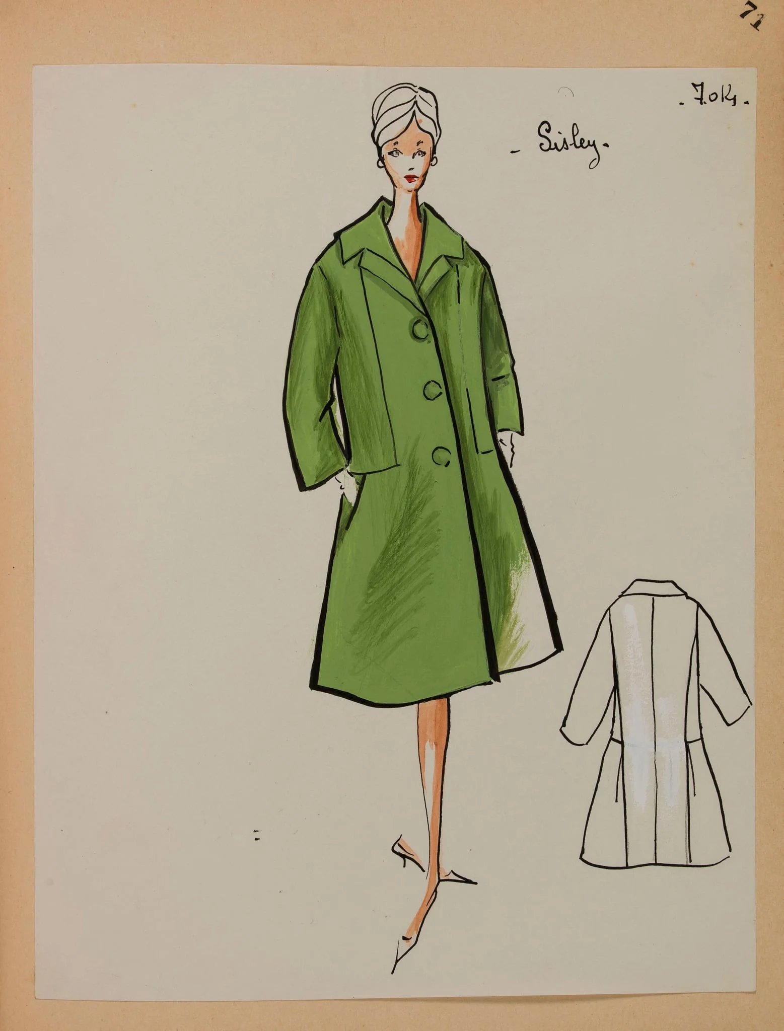 Sisley, by Carven, 1958