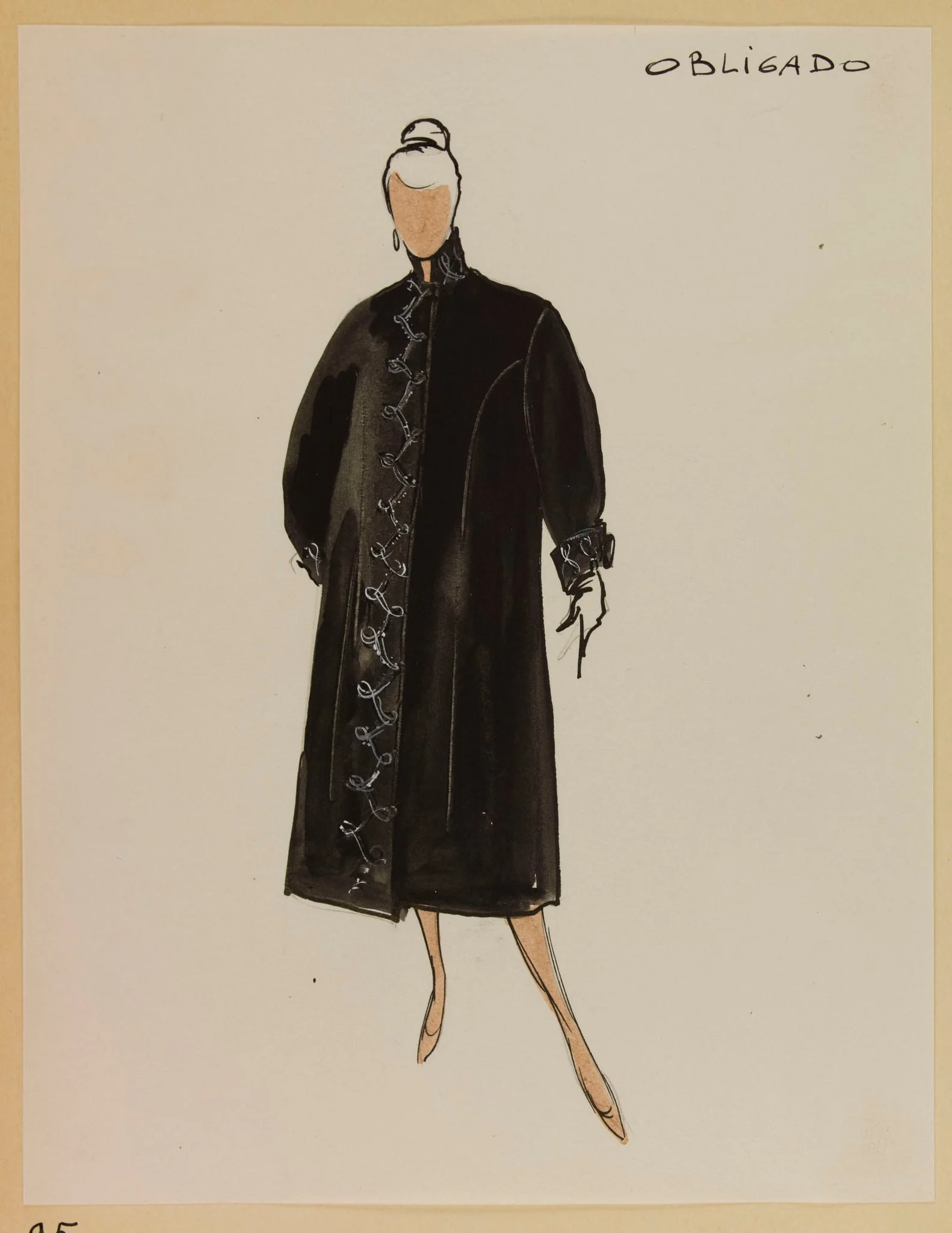 Obligado, by Marie-Louise Carven, 1955