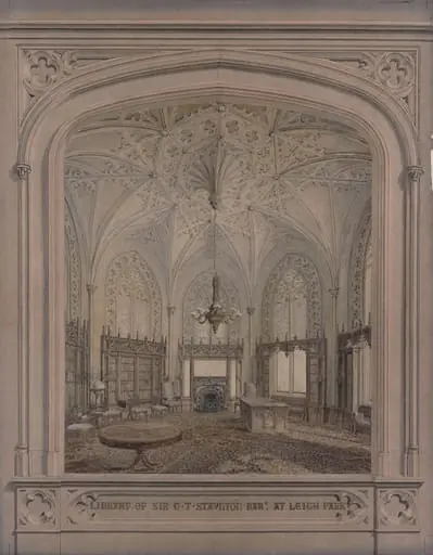 Library of Sir George Thomas Staunton, Bart, at Leigh Park