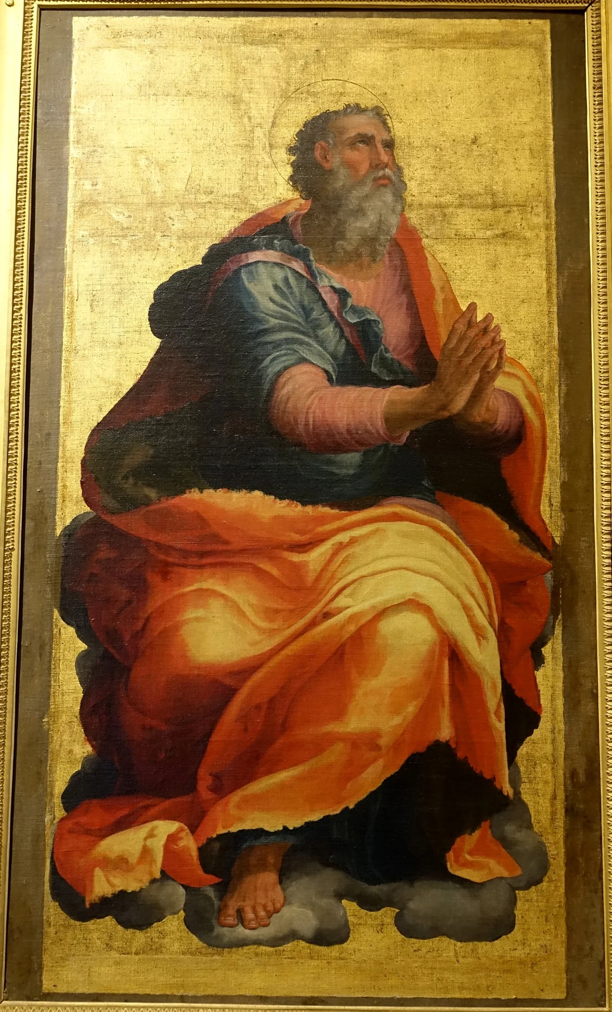 Apostle (St. Peter), by Marco Pino, oil, 1550