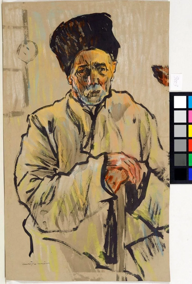 Țăran bătrân, by Rudolf Schweitzer-Cumpăna, unspecified, 1936