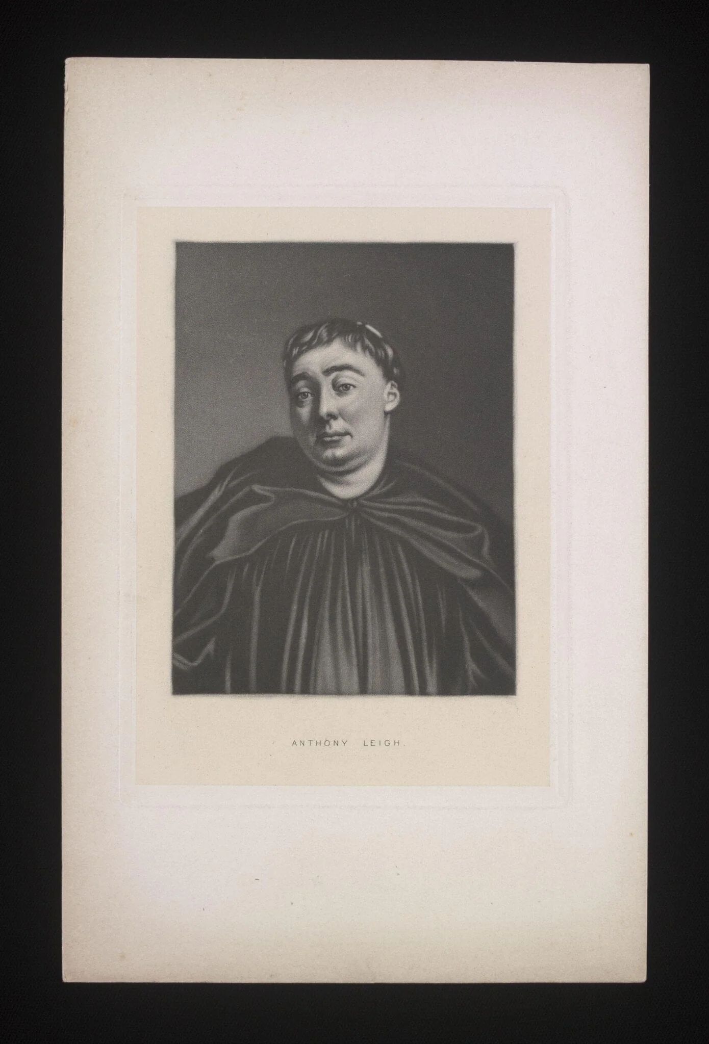 Anthony Leigh, by Unknown, 1850