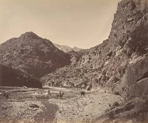 Pass Near Ali Musjid, Showing Tortang