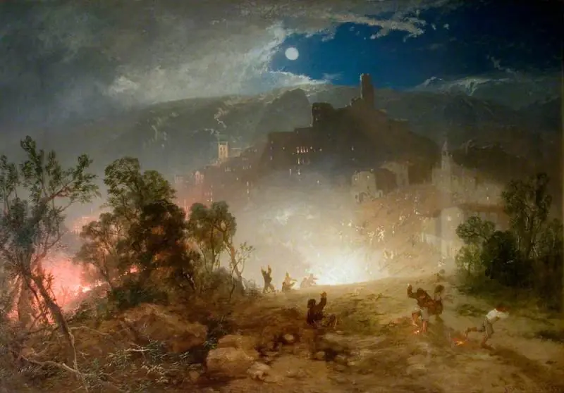 Night Fête at Olevano