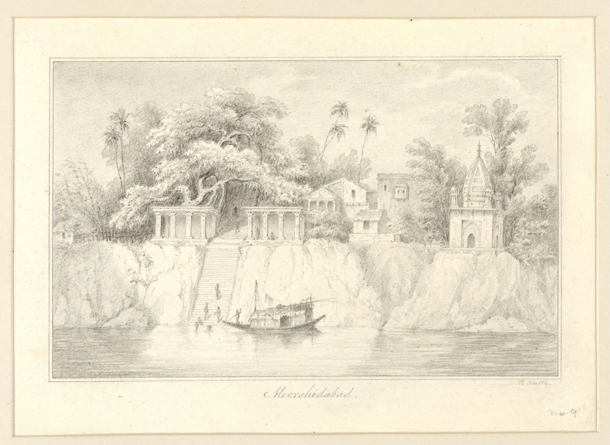 Moorshidabad, by Robert Captain Smith, 1830