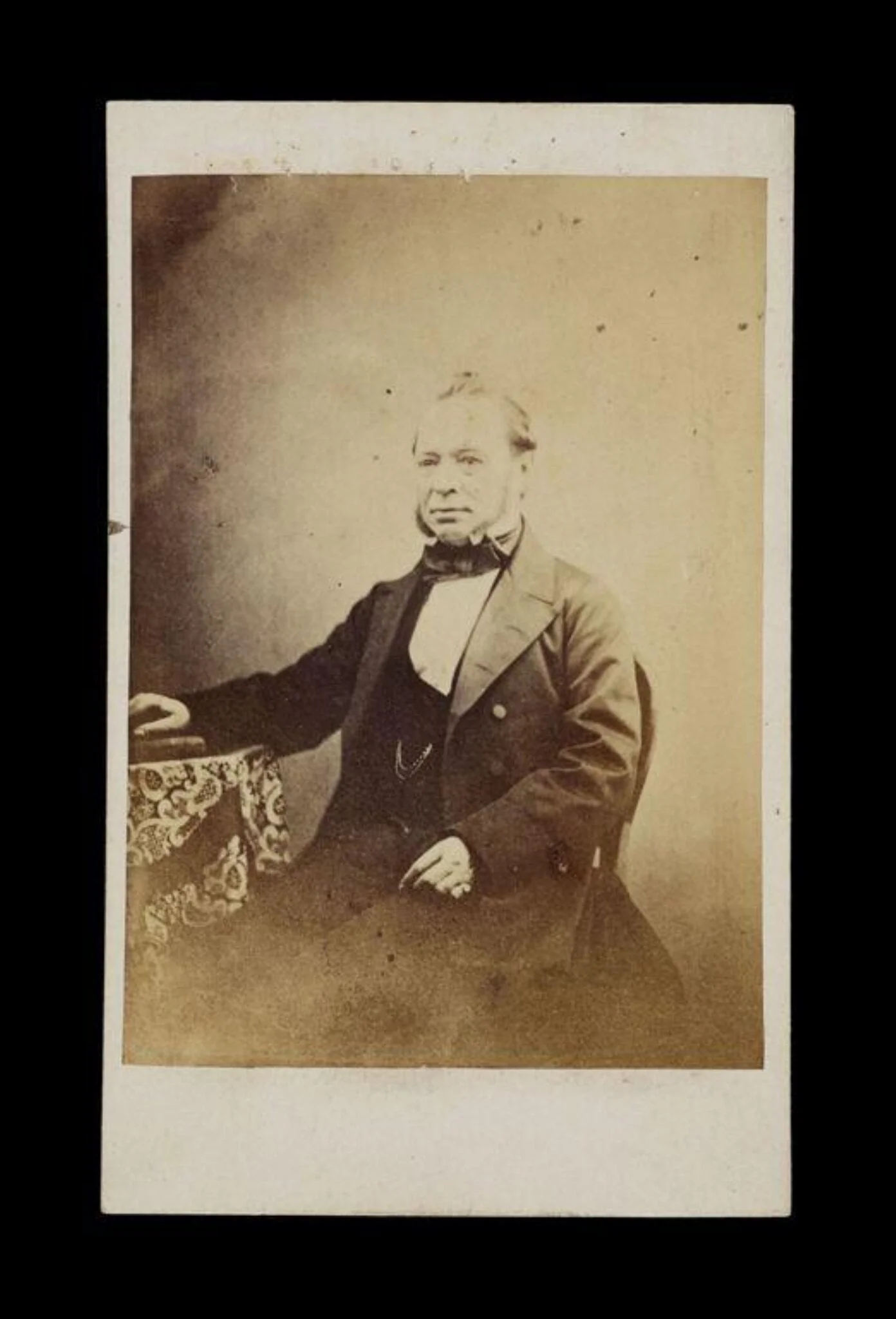 A portrait of a man