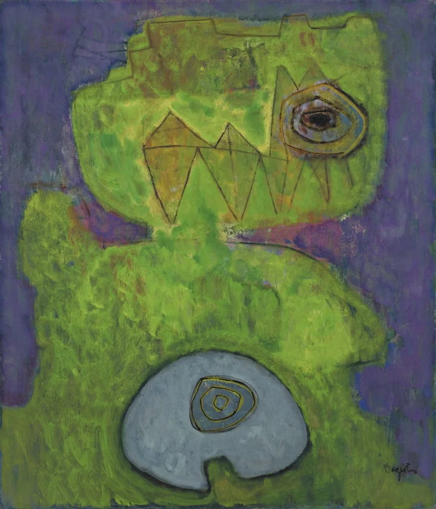 Untitled, by William Baziotes, oil, 1947