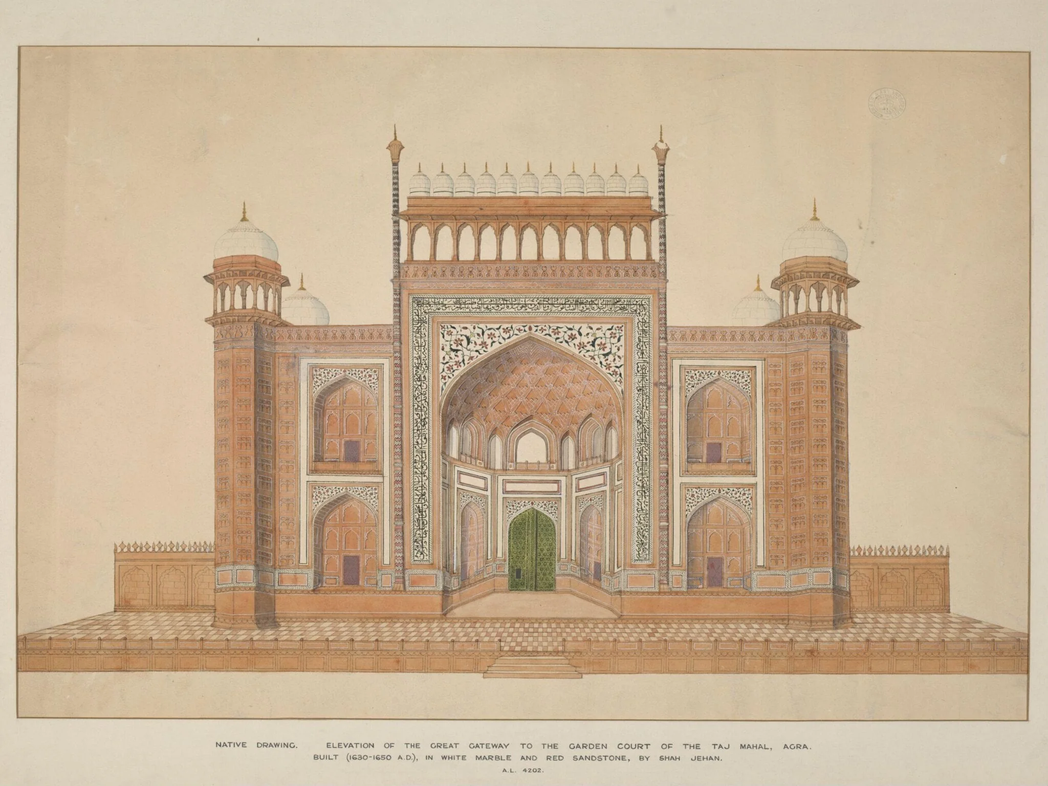 Gateway to the Taj Mahal