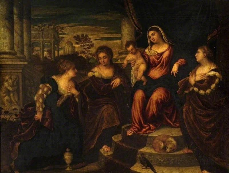Virgin and Child with SS. Catharine, Mary Magdalene and Barbara