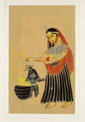 Krishna and Jasoda