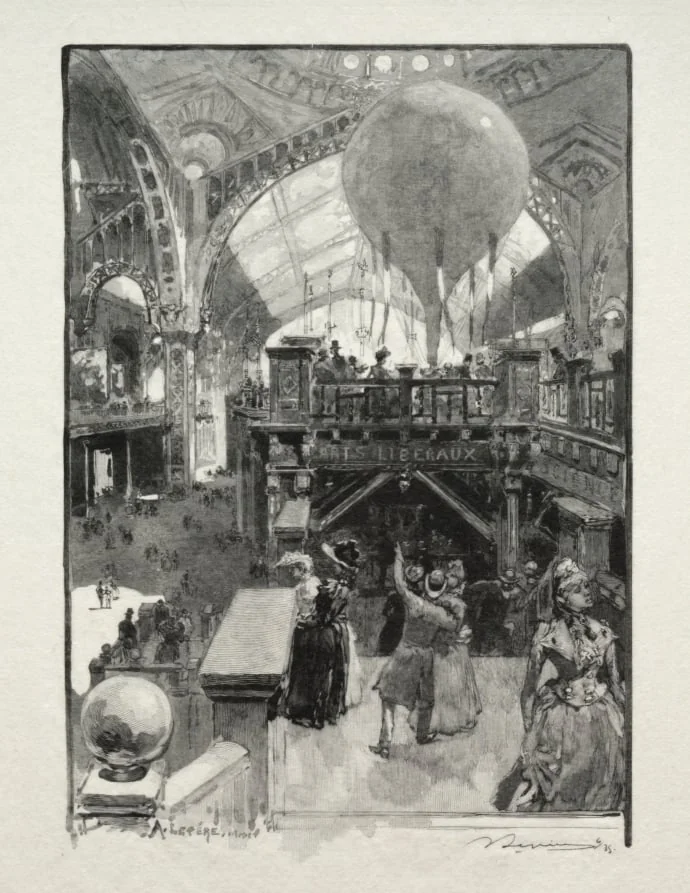 Le Palais des Arts Liberaux, Intèrieur