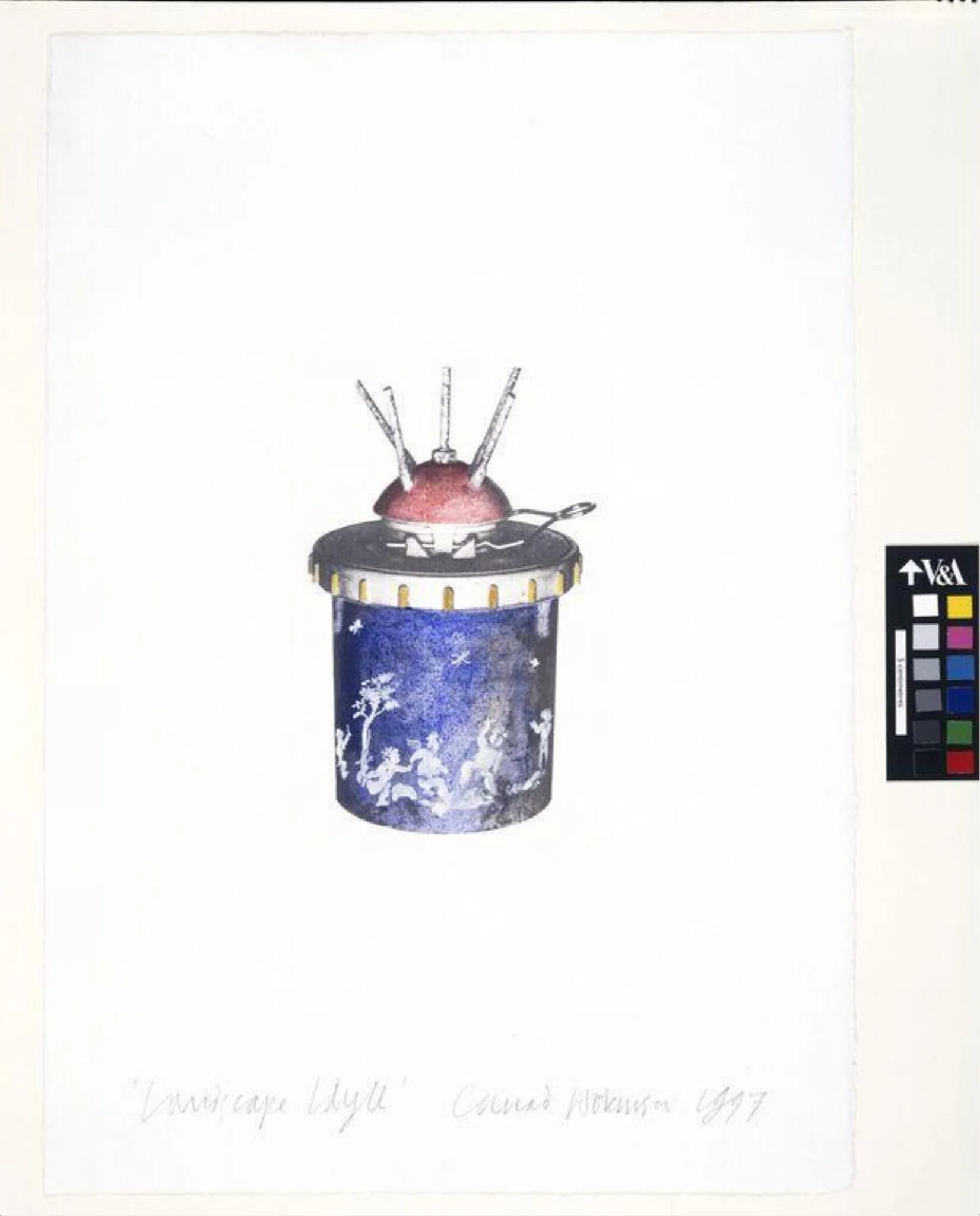 Landscape Idyll, by Conrad Atkinson, 1997