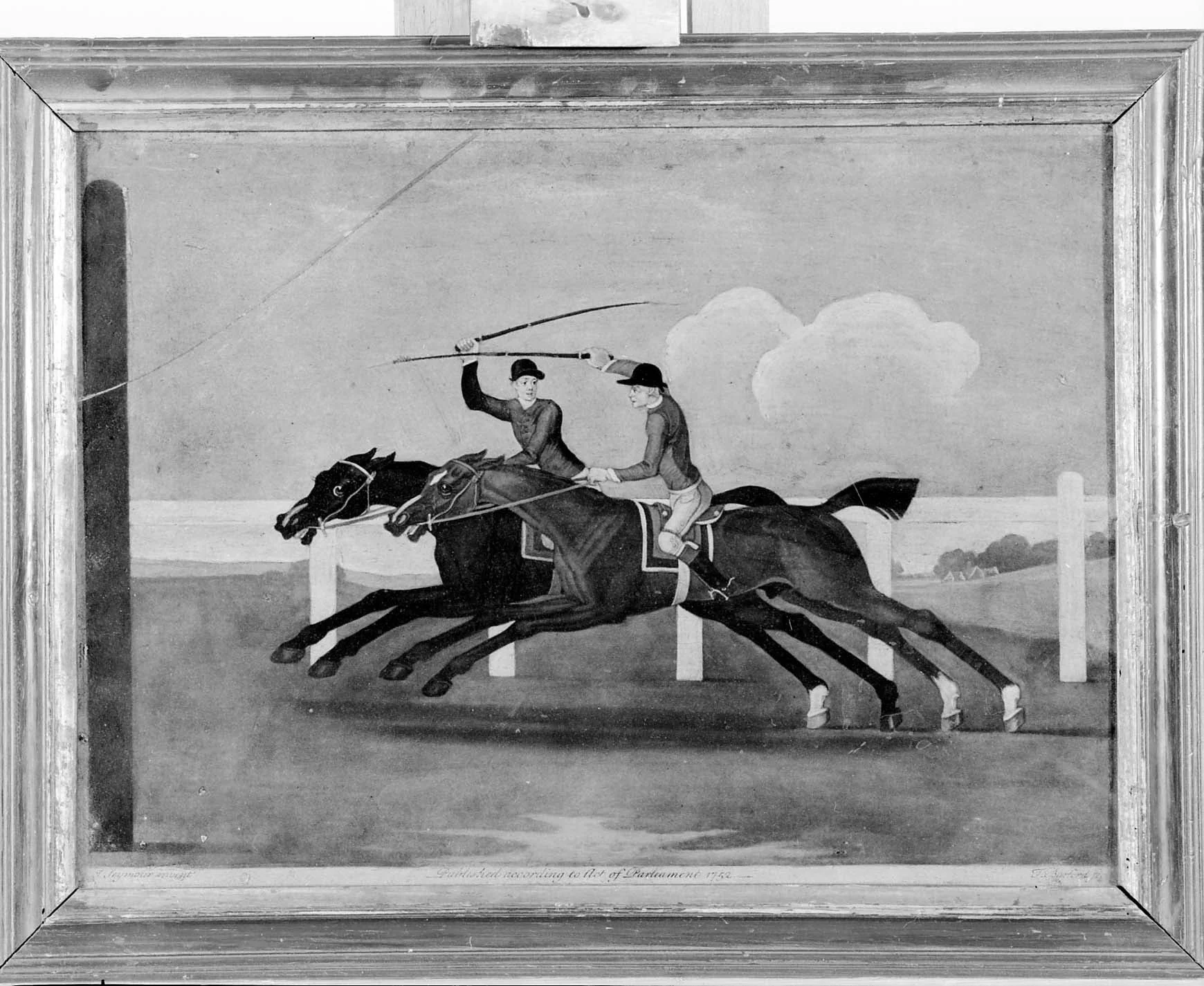 Painting, by Unknown, paint, 1752