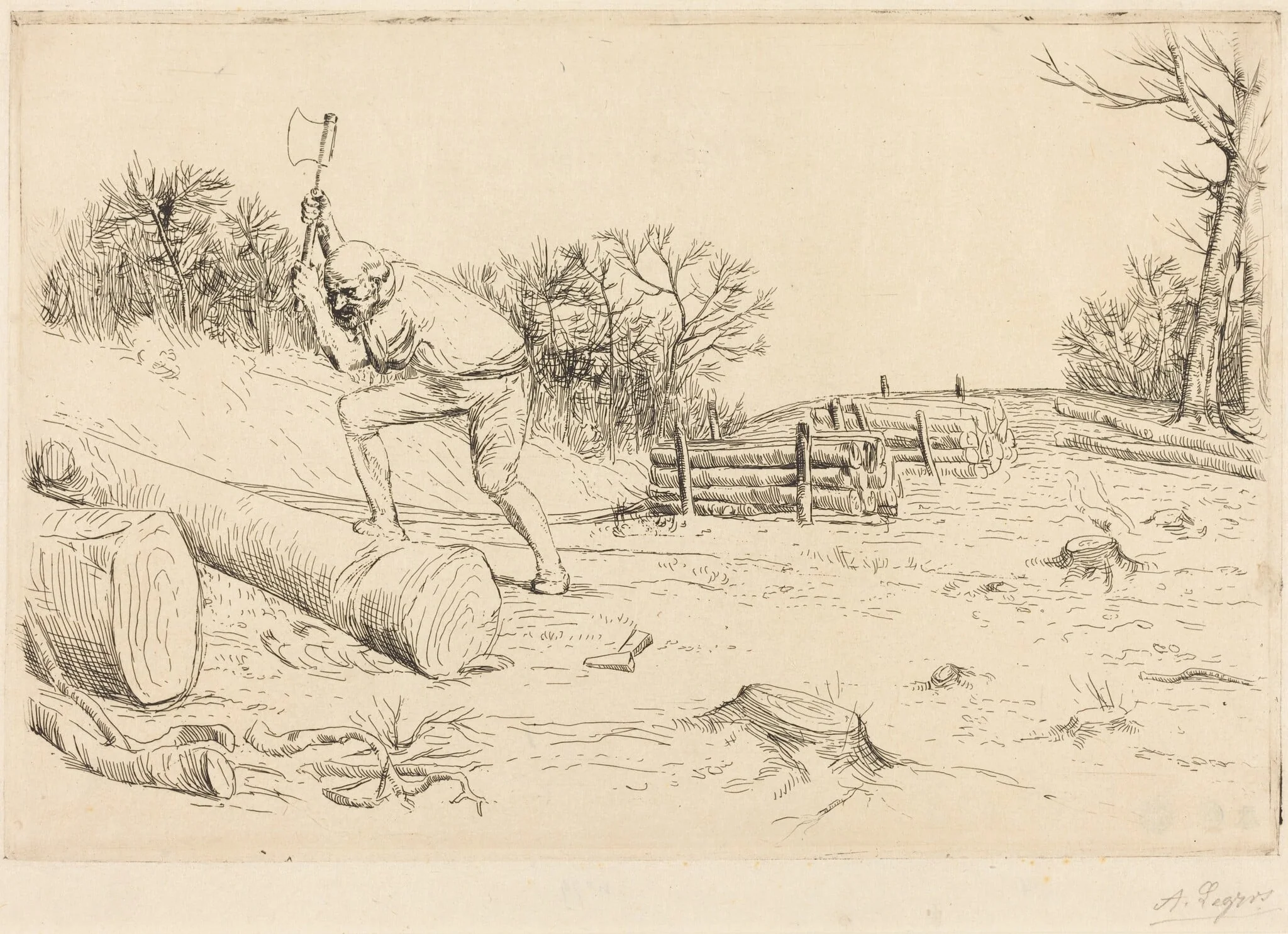 Woodcutter (Le bucheron)